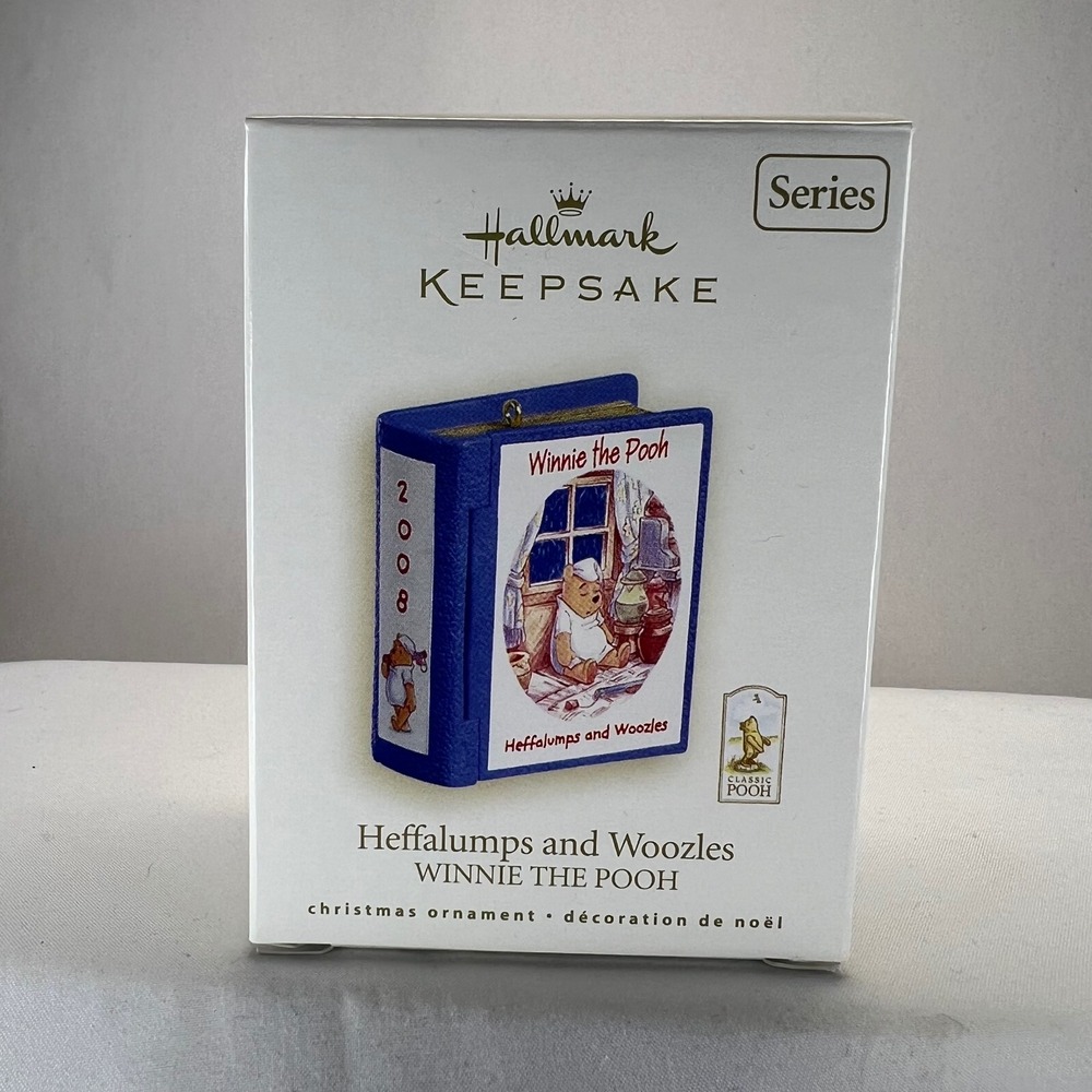 Hallmark Keepsake‎ Heffalumps & Woozles 2008 Ornament Disney Winnie the Pooh NIB